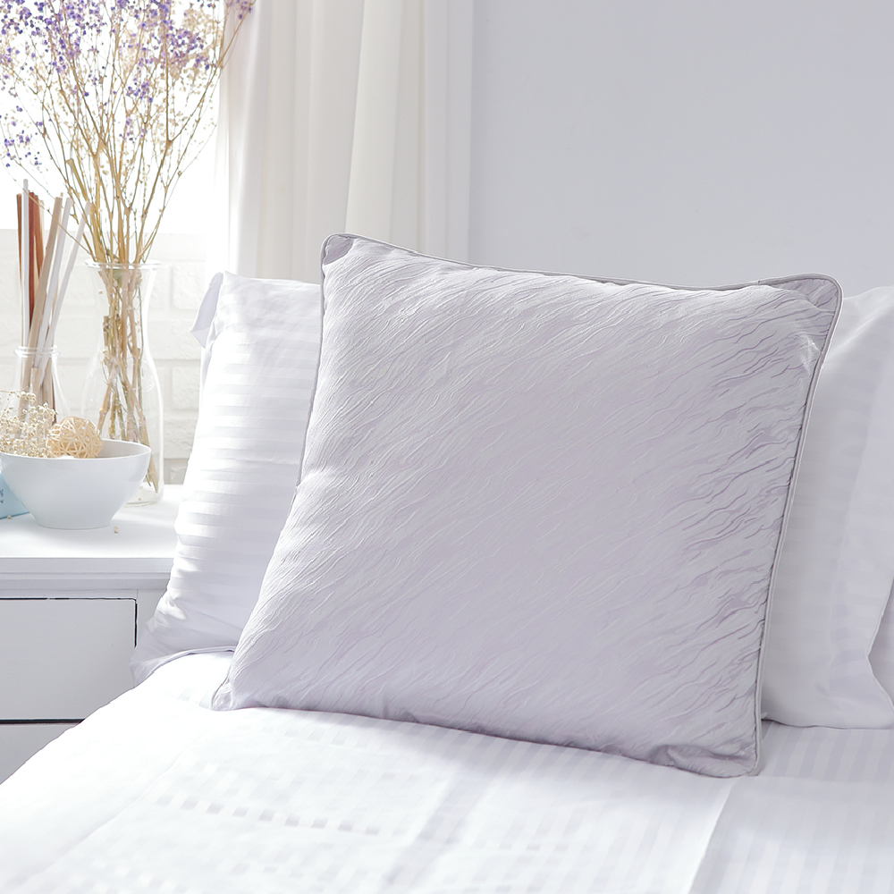 落霞銀-古典提花抱枕套