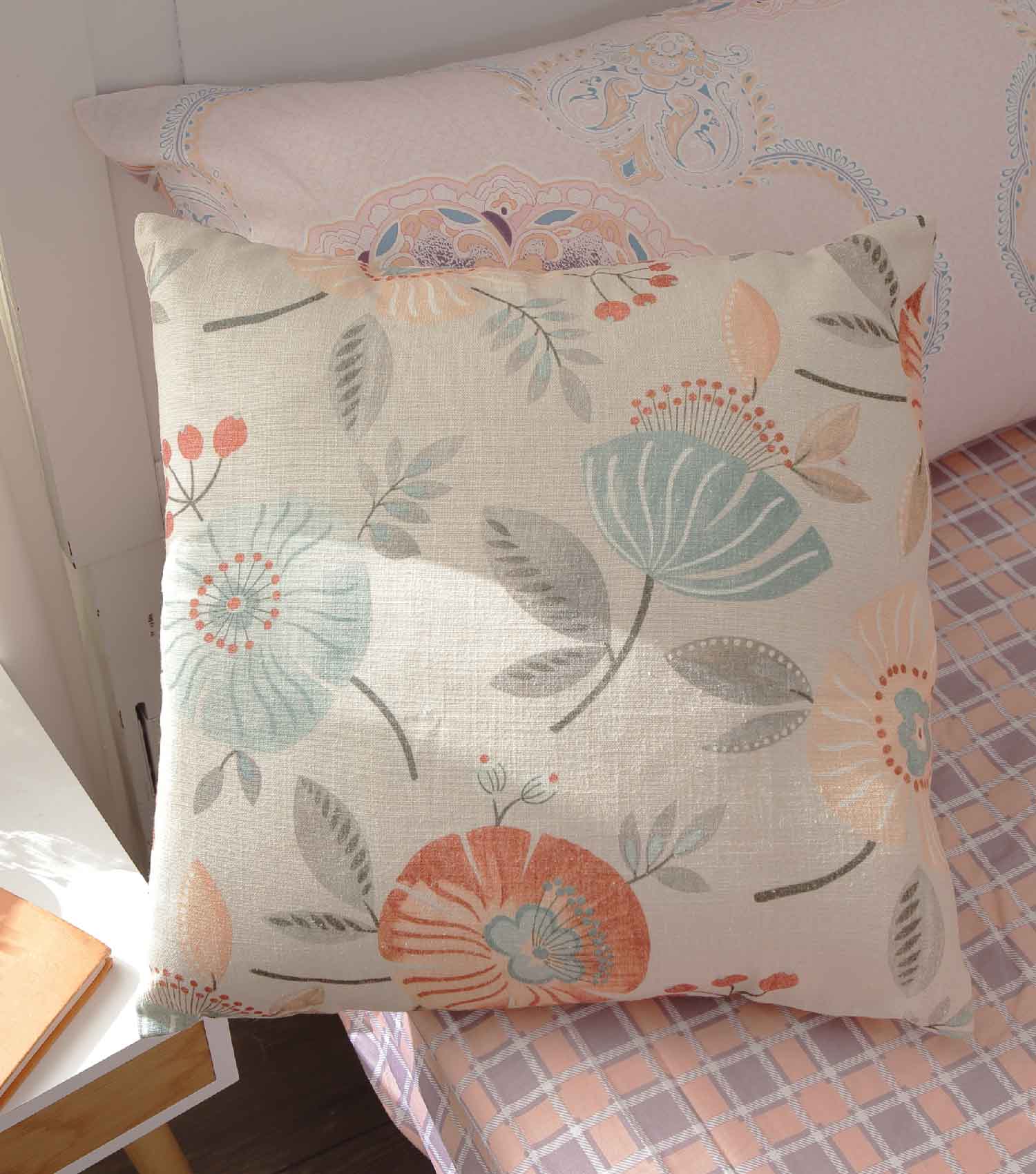 慕色叢林-植物圖騰抱枕套