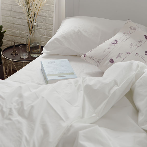 飯店精選優質雙人被套6*7尺/單入/純白