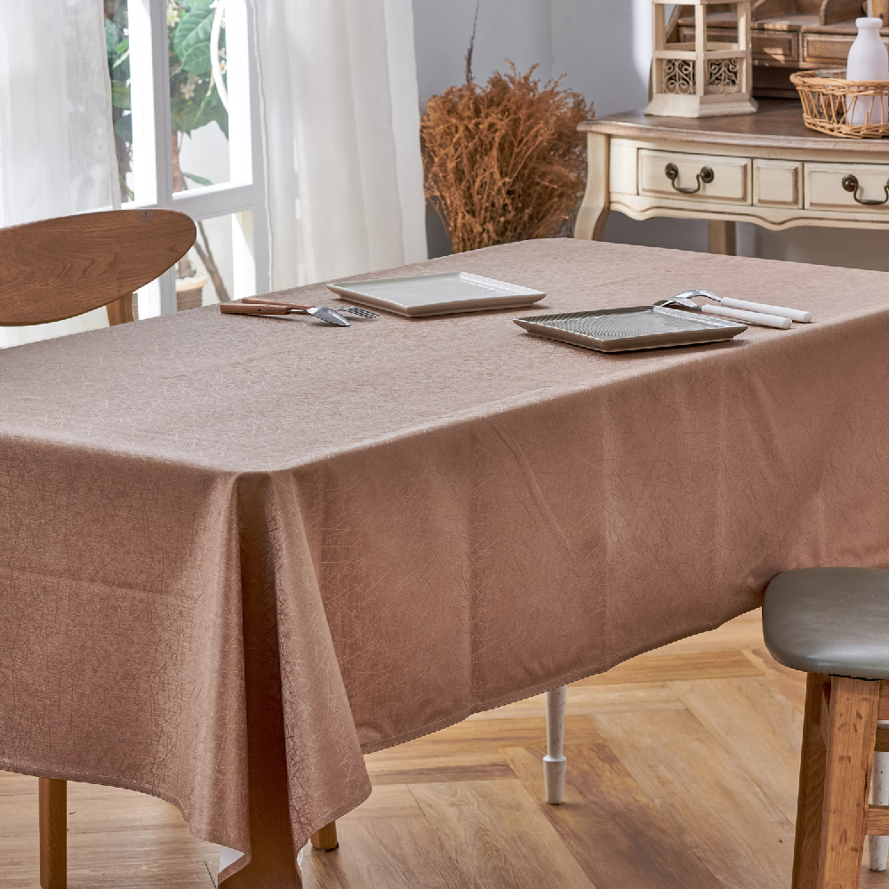 極簡主義棕-防水防油桌巾