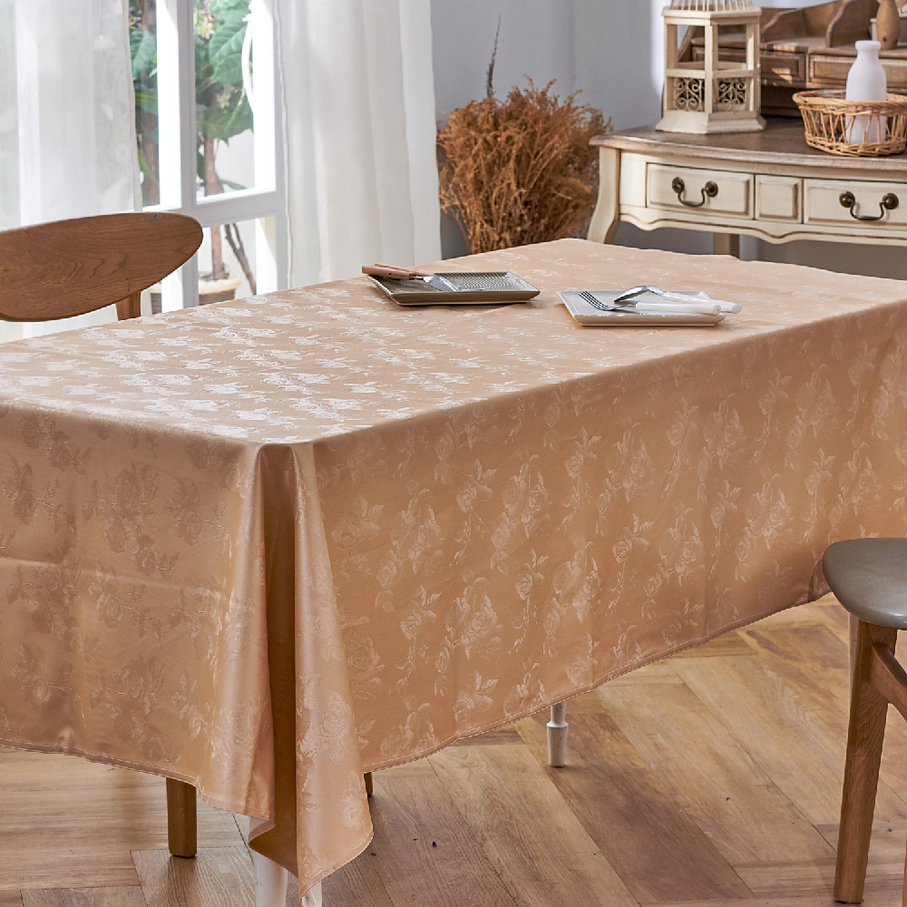 古典風華金-防水防油桌巾