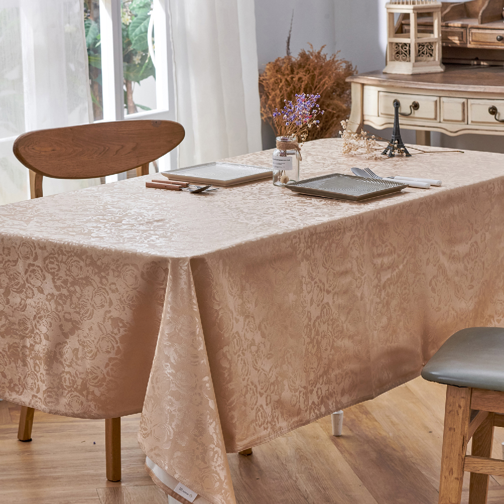 慵懶浪漫金-防水防油桌巾