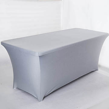 柔順彈性IBM會議桌桌巾桌套-低調灰