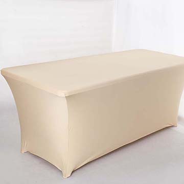 柔順彈性IBM會議桌桌巾桌套-香檳金