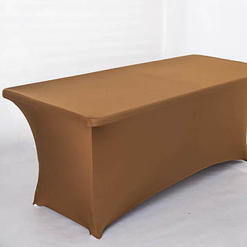 柔順彈性IBM會議桌桌巾桌套-布朗棕