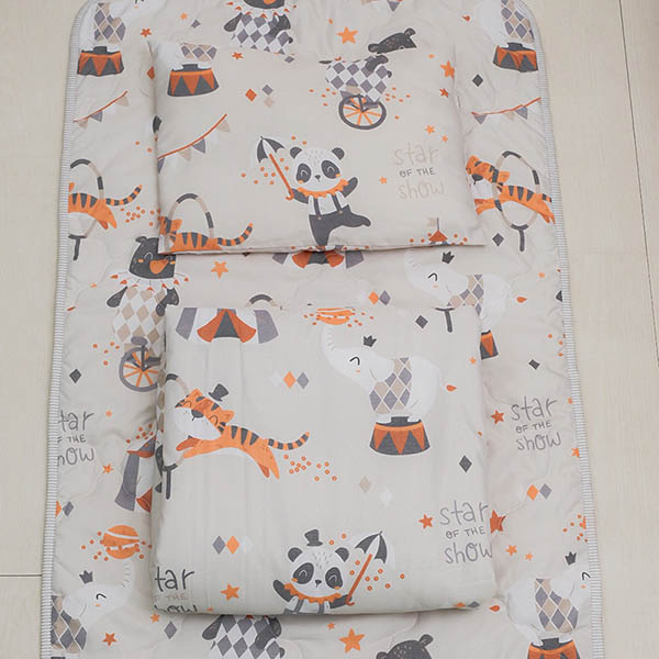 萊塞爾天絲兒童睡墊三件組-熊熊樂園