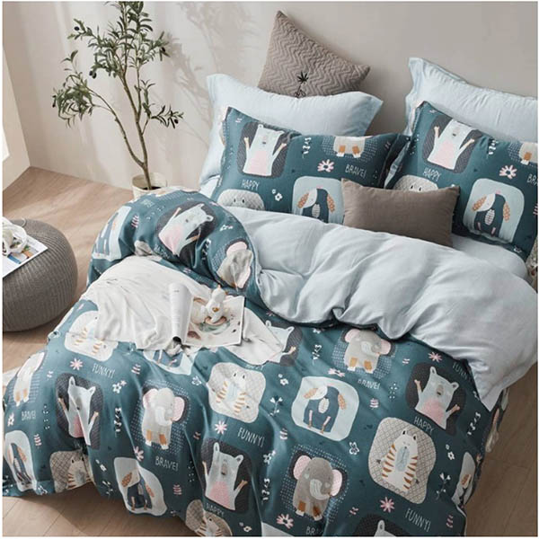 萊塞爾天絲兒童涼被-動物總動員