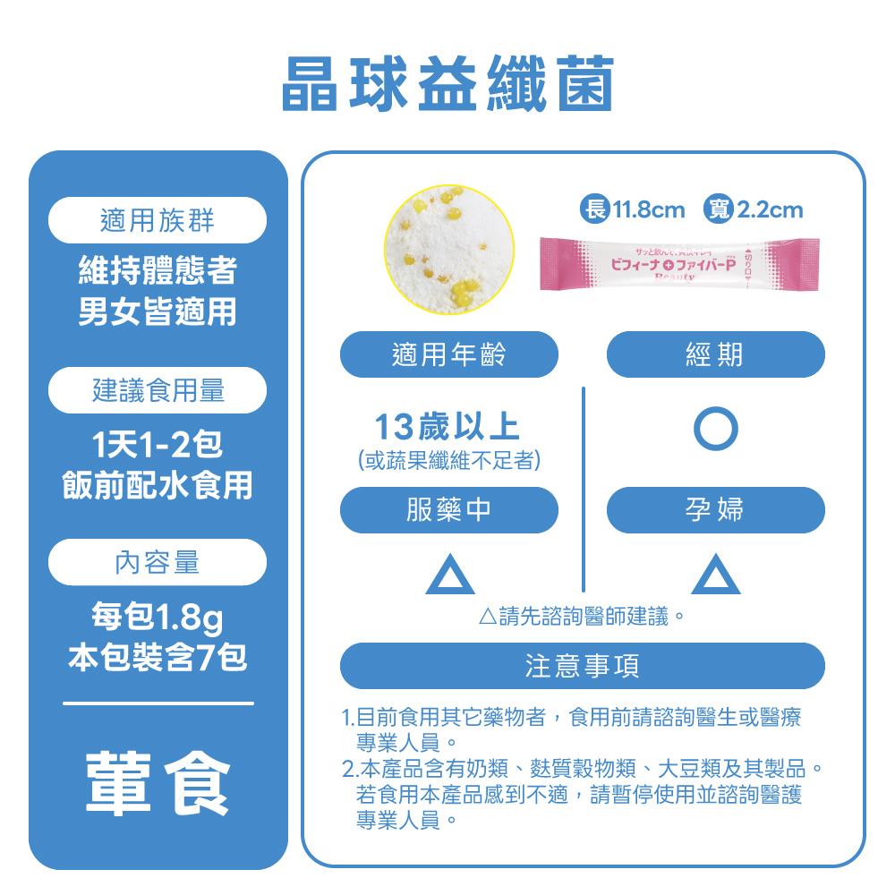 森下仁丹益生菌｜晶球益纖菌 (7條/盒),晶球益纖菌,killfat,FatCancel,瘦菌,特效5X