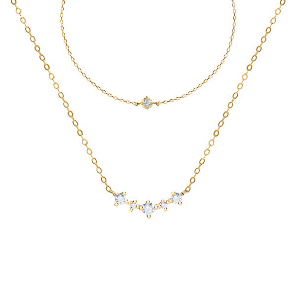 LZL Jewelry 輕珠寶飾品 - 限定組合 | 流星微笑單鑽組