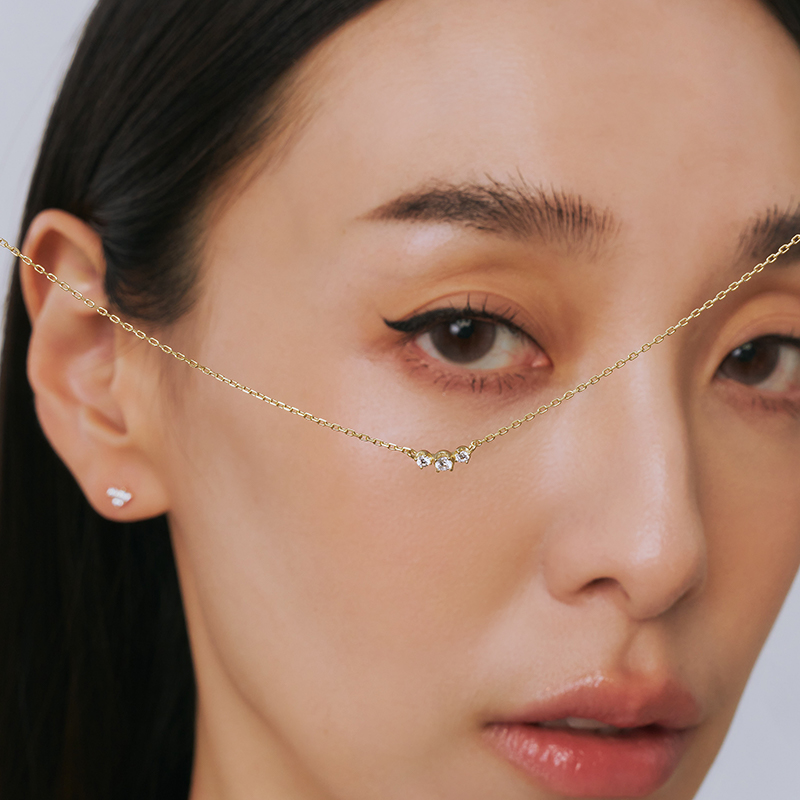 ODETTE | 晨曦微笑純銀項鍊