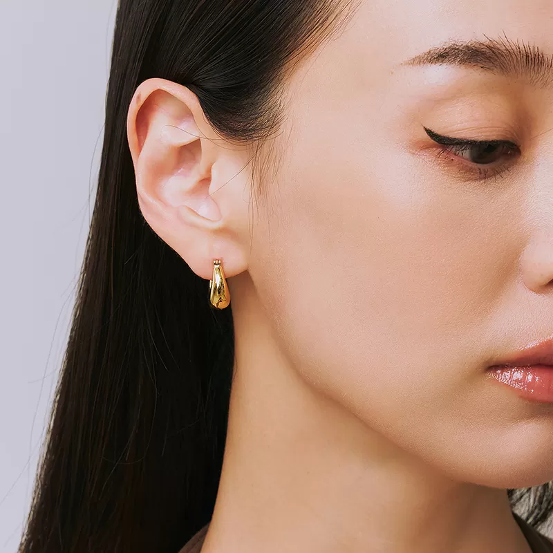 EDREI | 18K拾光簡約耳圈