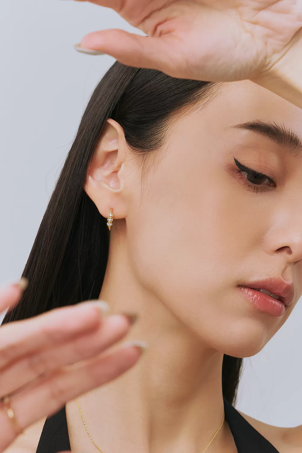 ODETTE | 14K琢光金穗耳圈