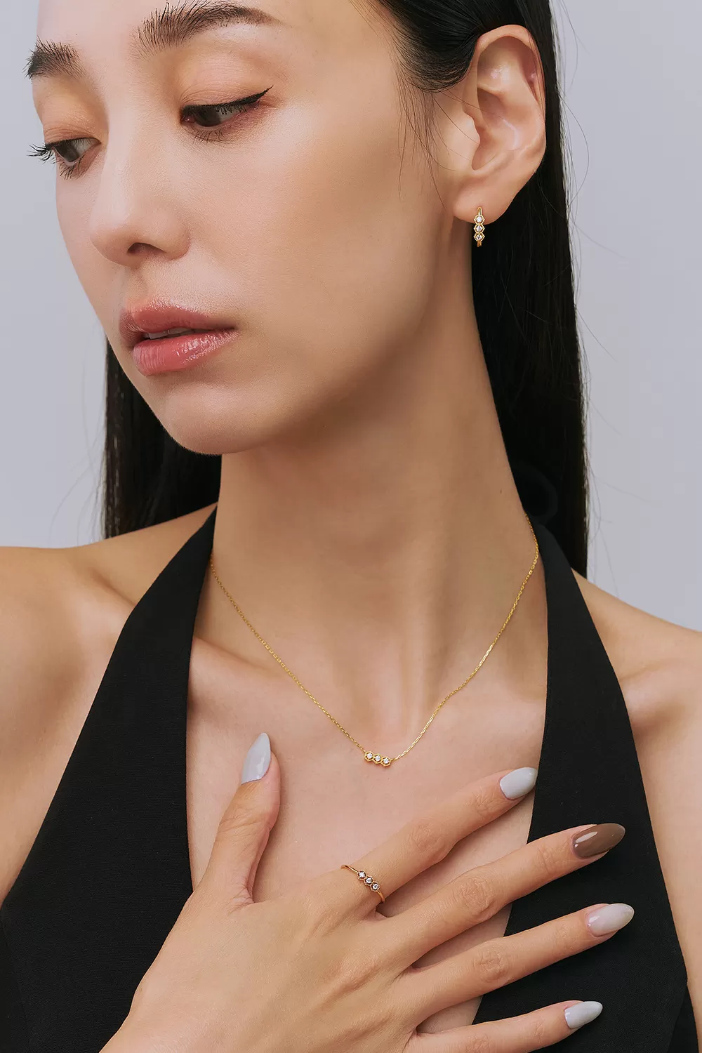 ODETTE | 14K琢光金穗項鍊