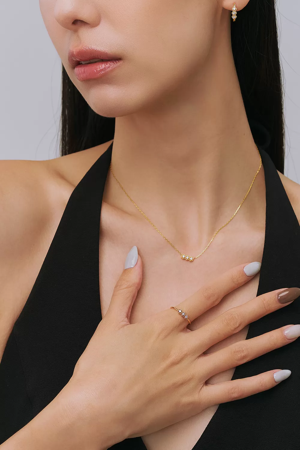 ODETTE | 14K琢光金穗戒指