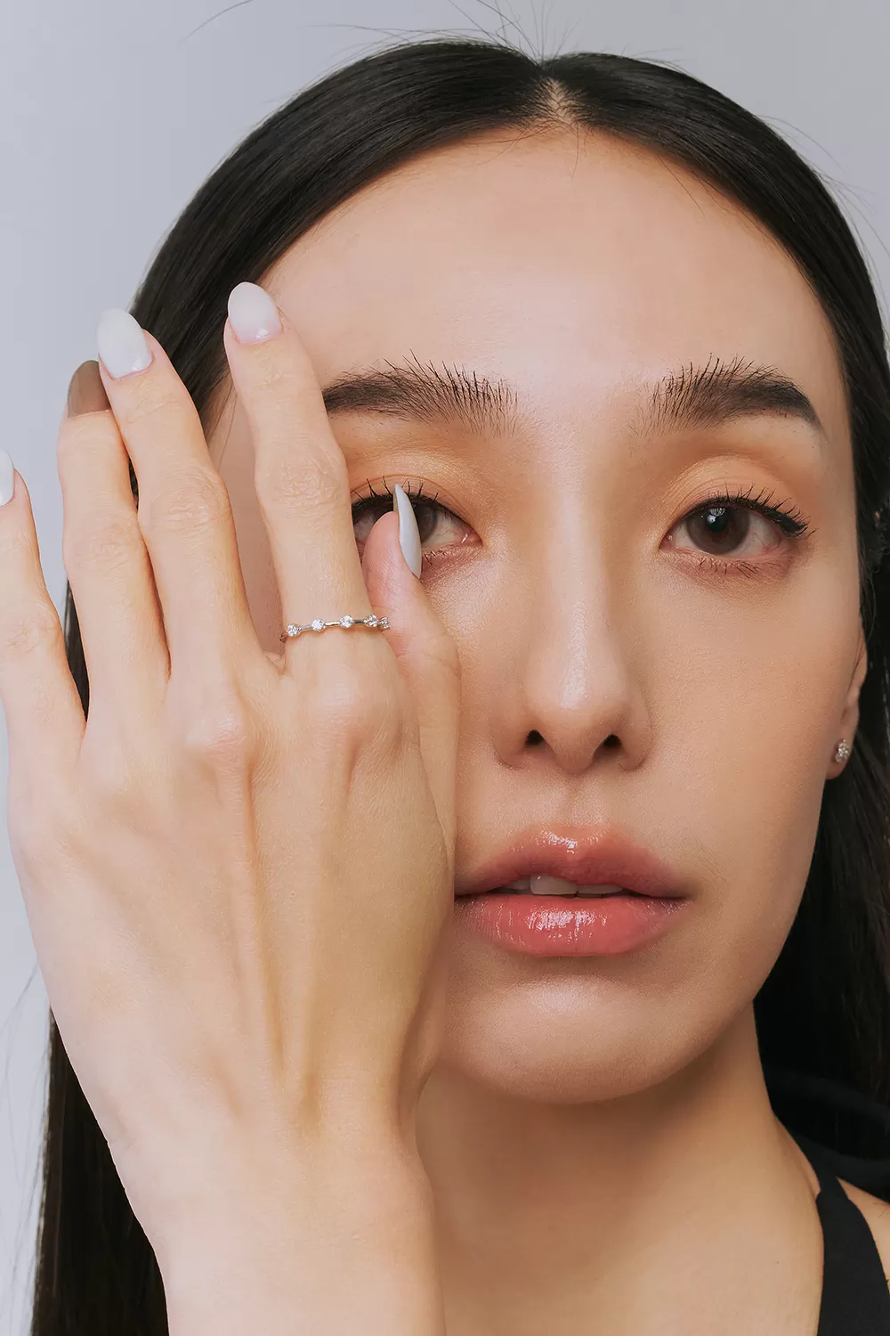 ODETTE | 流星排鑽純銀戒指