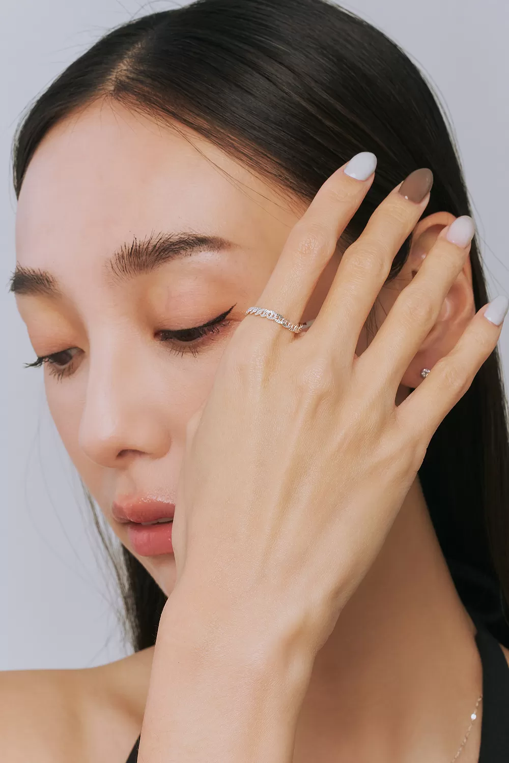 EDREI | 蕾絲純銀鍊戒,NEW,D114120001B,EDREI|蕾絲純銀鍊戒,925純銀,保固90天