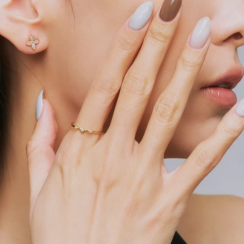 ODETTE | 14K晨光戒指,NEW,D114130009,ODETTE|14K晨光戒指,14K金,58.5%純黃金