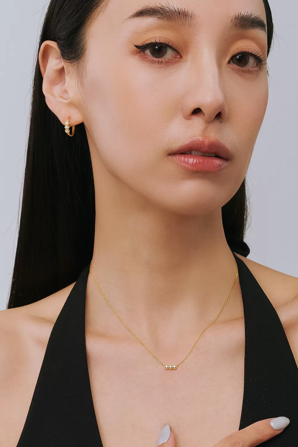 ODETTE | 14K琢光金穗項鍊