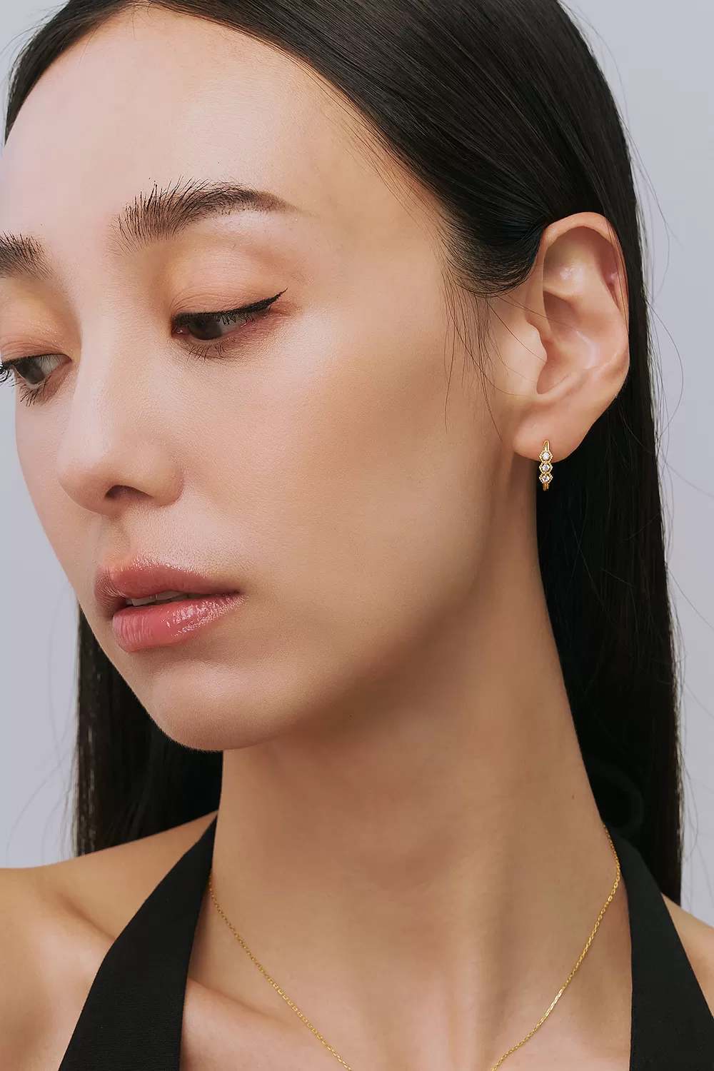 ODETTE | 14K琢光金穗耳圈