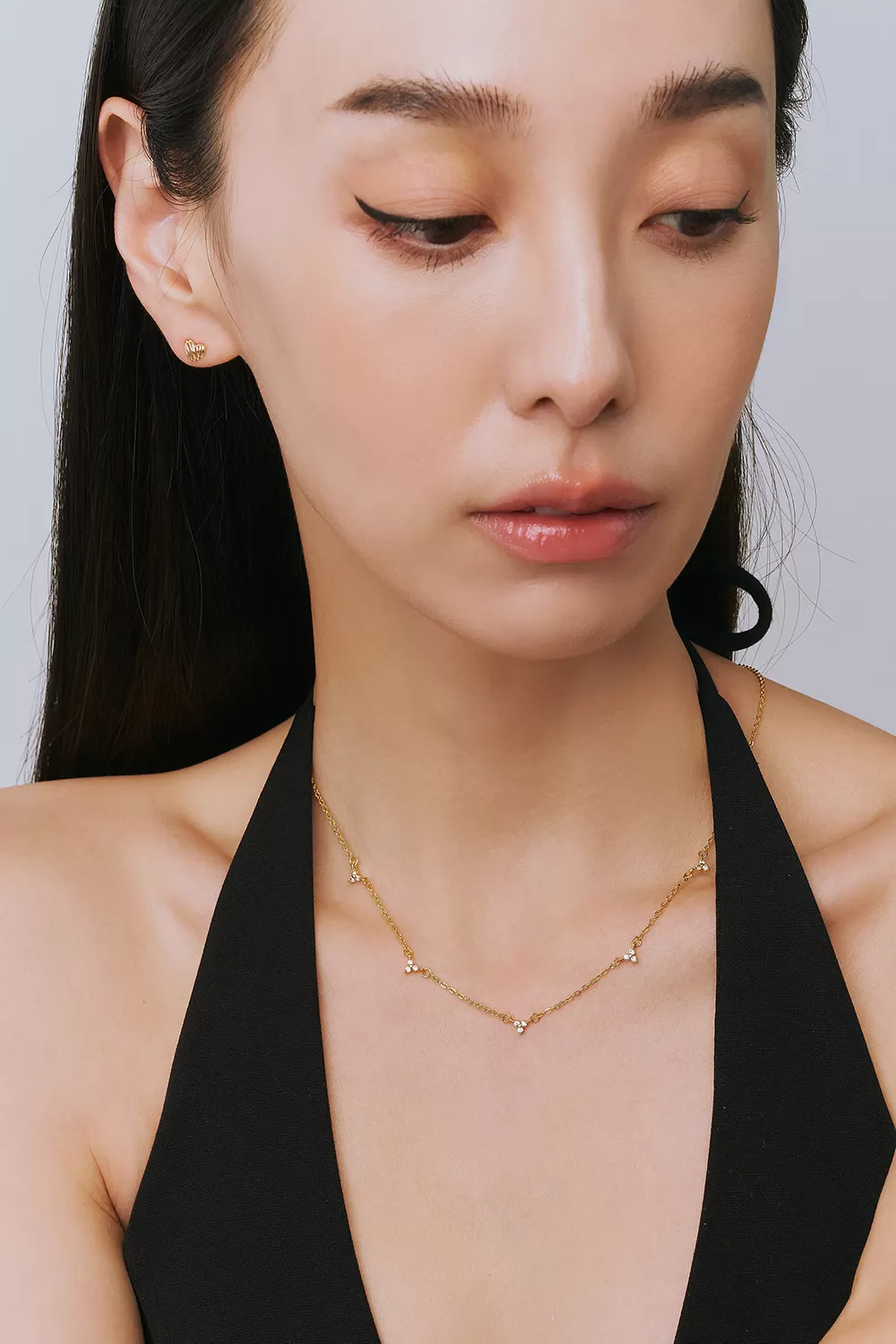 ODETTE | 質感心閃滿鑽項鍊