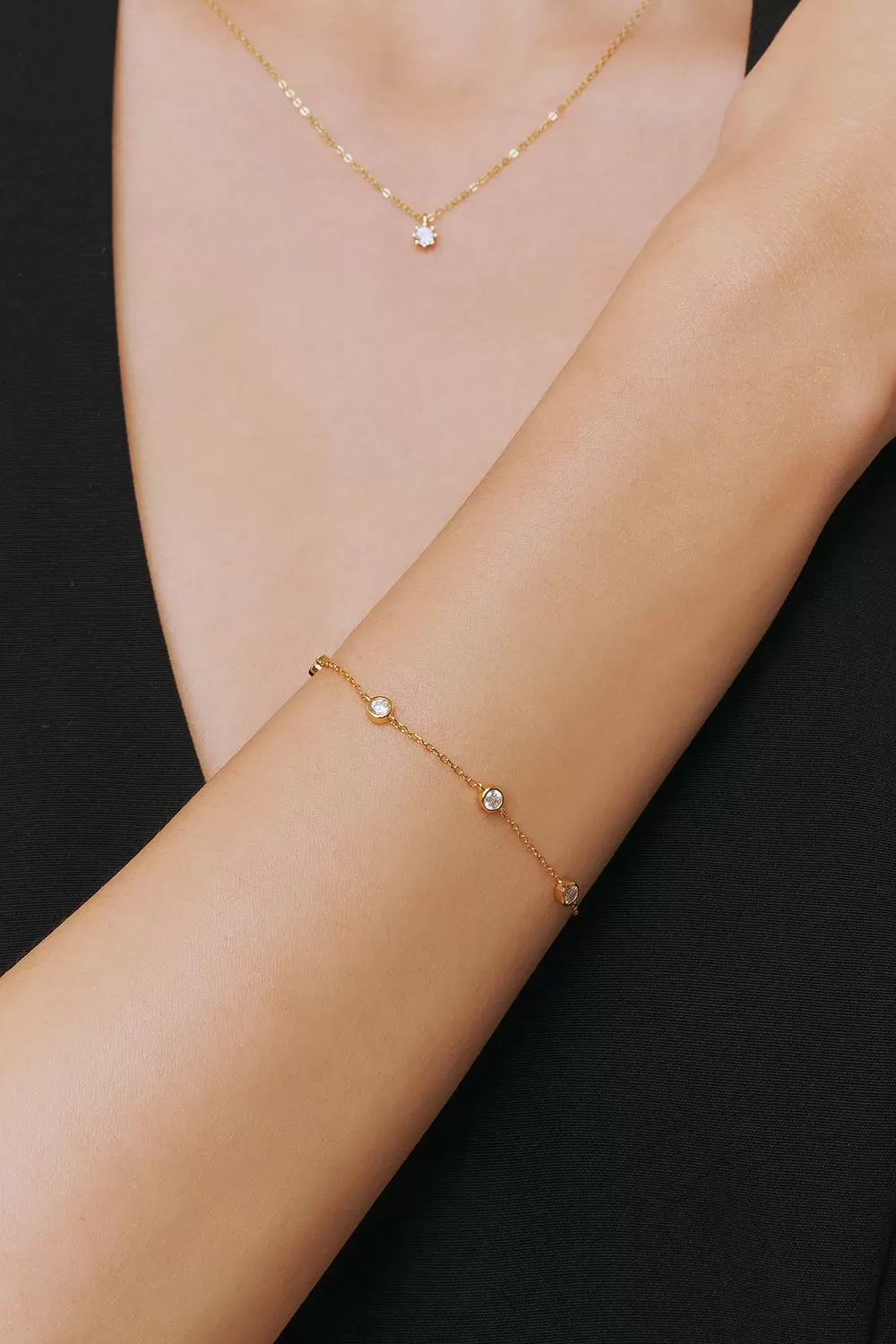 ODETTE | 輕奢小流星純銀手鍊