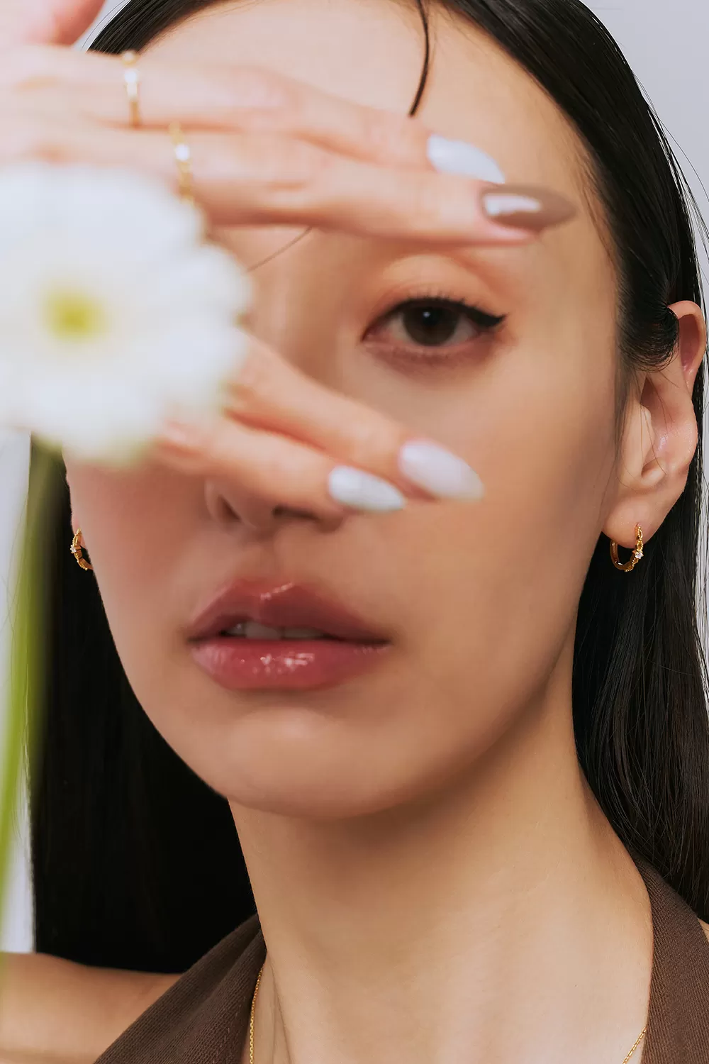 ODETTE | Ciro單鑽14K耳環,NEW,A114130008,ODETTE|Ciro單鑽14K耳環,14K金,58.5%純黃金