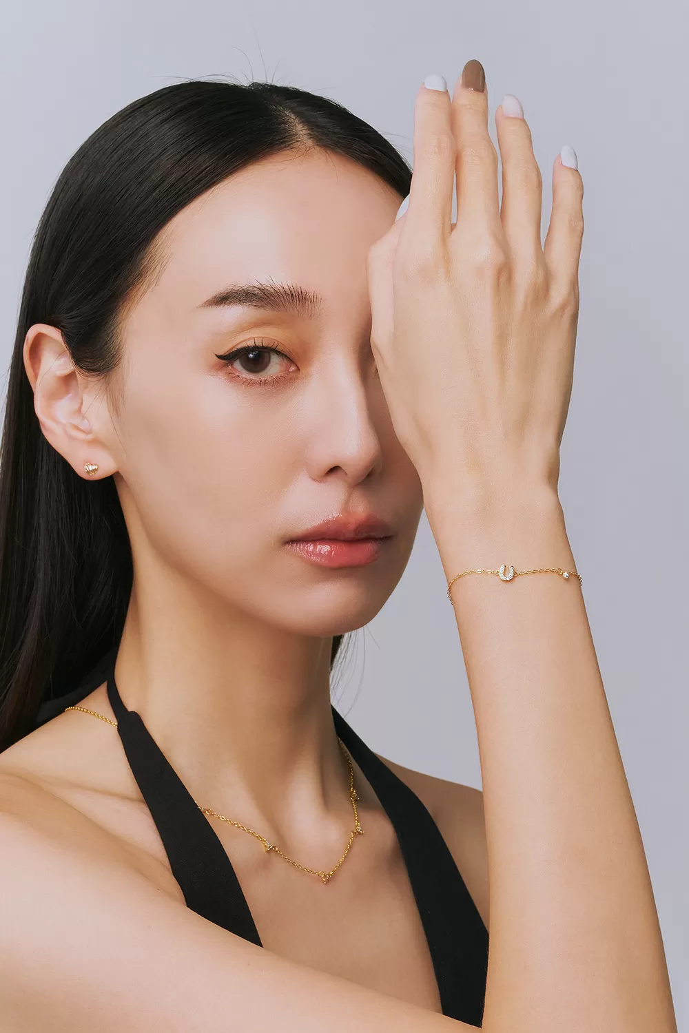 ODETTE | 馬蹄單鑽純銀手鍊