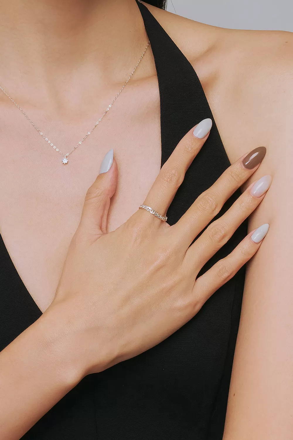 EDREI | 蕾絲純銀鍊戒,NEW,D114120001B,EDREI|蕾絲純銀鍊戒,925純銀,保固90天