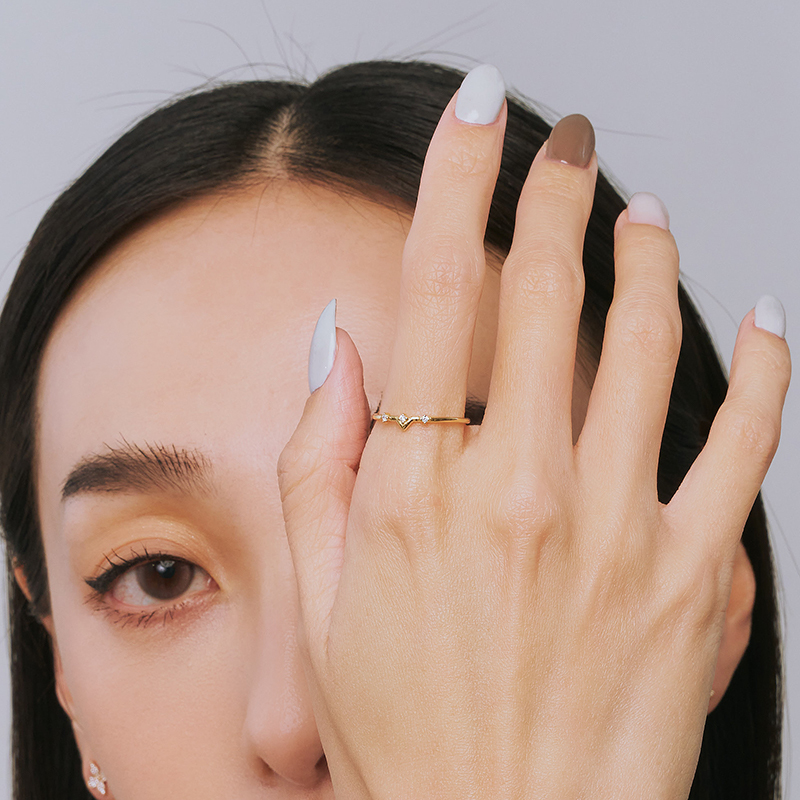 ODETTE | 14K晨光戒指,NEW,D114130009,ODETTE|14K晨光戒指,14K金,58.5%純黃金