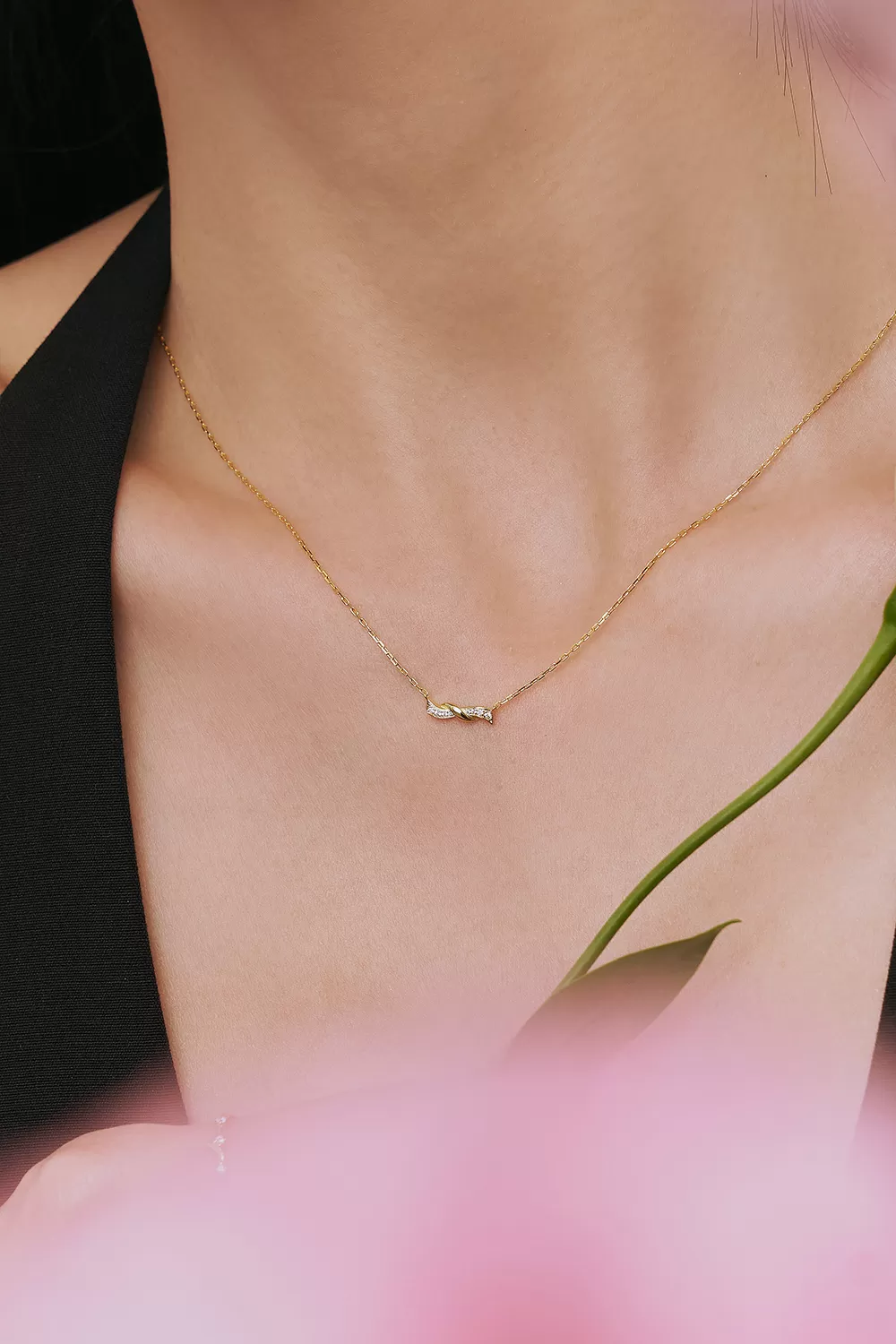 ODETTE | 14K初見無限項鍊,NEW,C114130010,ODETTE|14K初見無限項鍊,14K金,58.5%純黃金