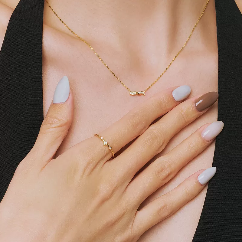 ODETTE | 14K晨光戒指,NEW,D114130009,ODETTE|14K晨光戒指,14K金,58.5%純黃金