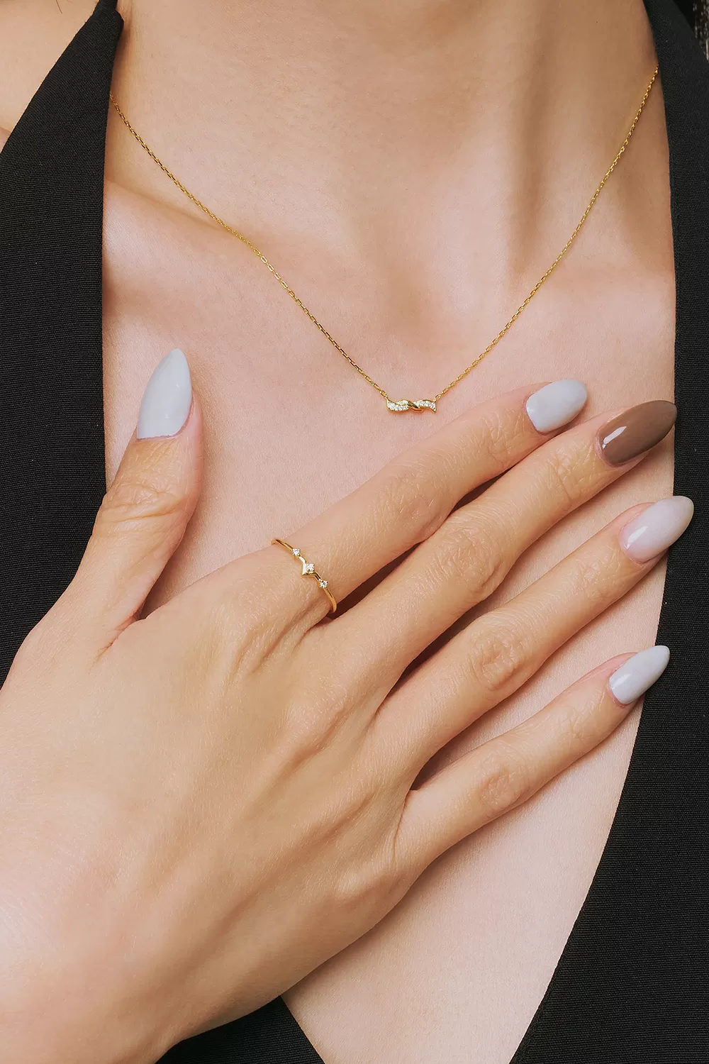 ODETTE | 14K晨光戒指,NEW,D114130009,ODETTE|14K晨光戒指,14K金,58.5%純黃金