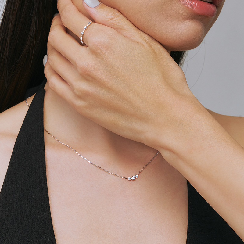 ODETTE | 晨曦微笑純銀項鍊